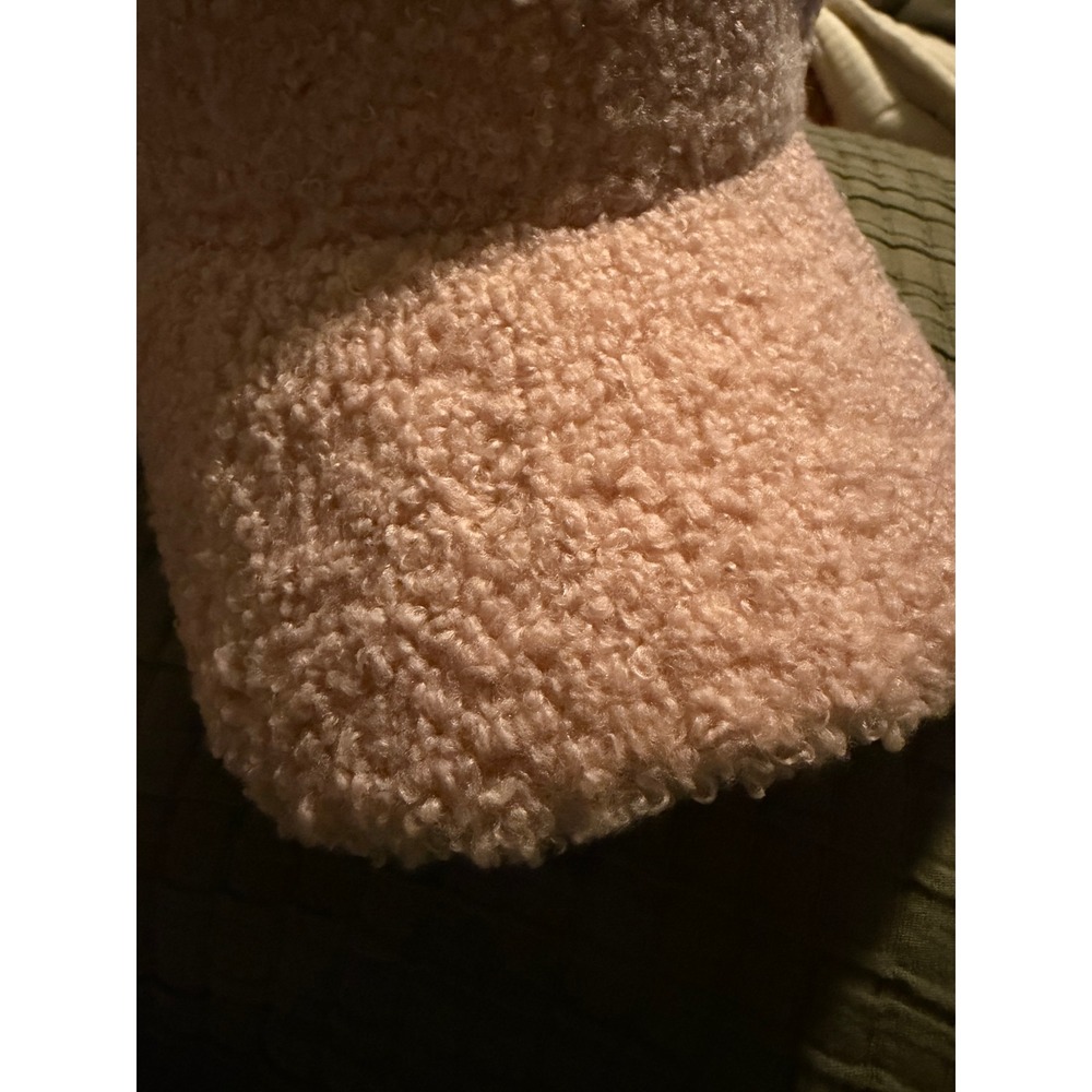 Teddy Bear trucker cap and belt bag set NWT Southern Couture BLUSH color
